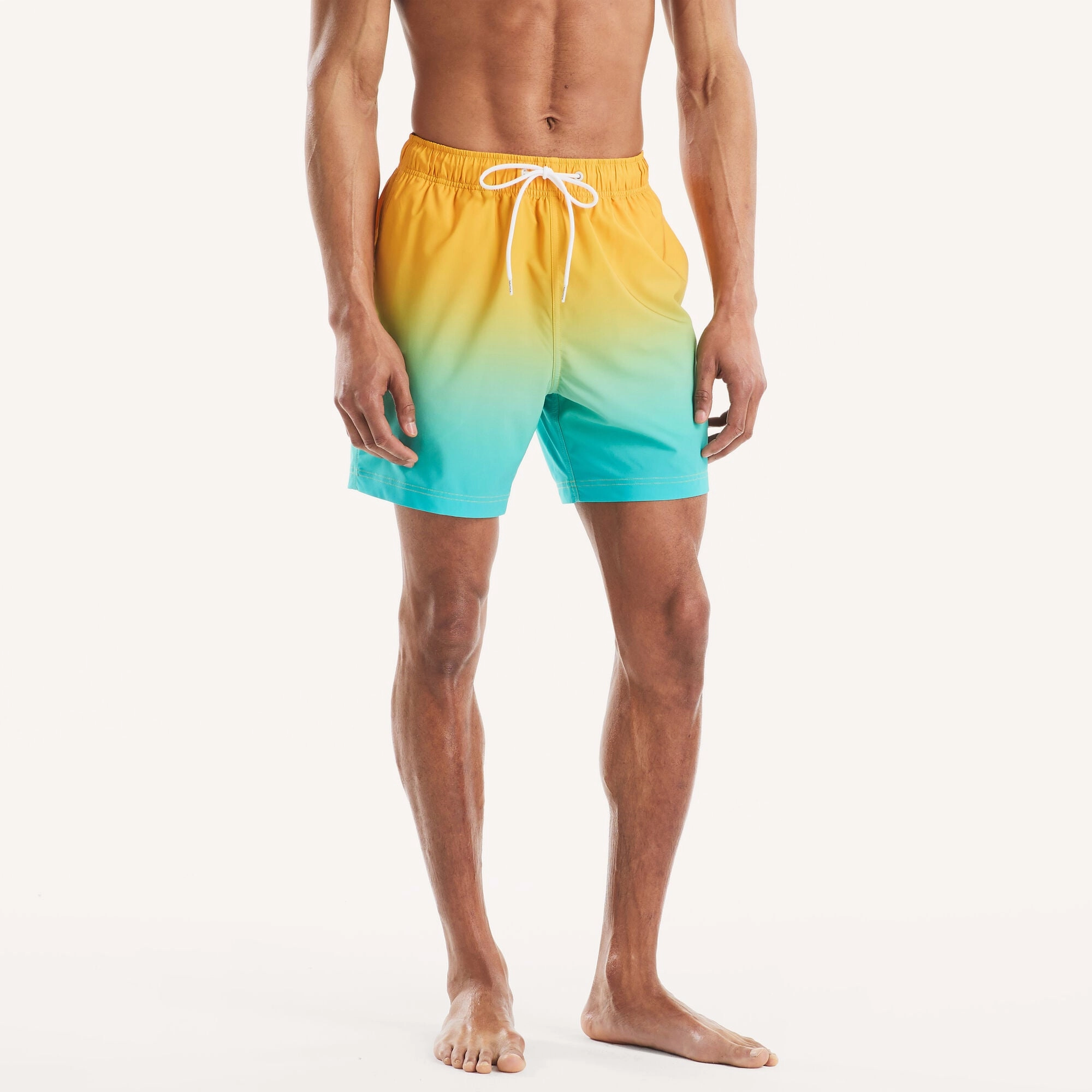 Nautica Mens Beach Boys X Nautica 6" Quick-Dry Swim