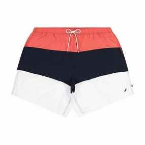 Nautica Mens Big & Tall Tri-Block Quick-Dry Swim