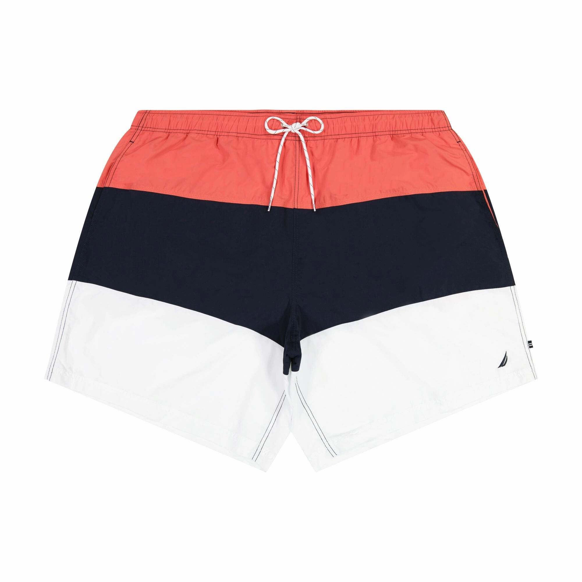 Nautica Mens Big & Tall Tri-Block Quick-Dry Swim