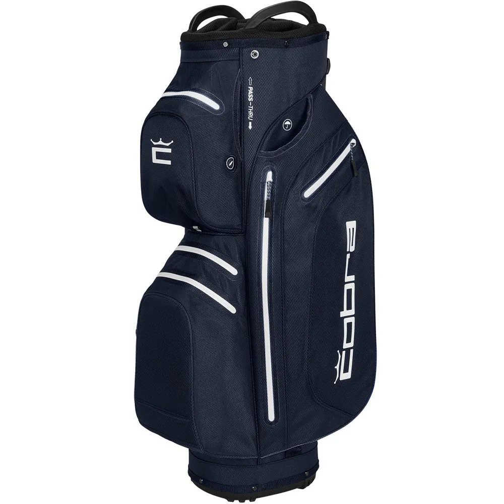 New & Noteworthy Cobra Ultradry Pro Waterproof Cart Bag - Navy Blazer/White Just Arrived, Adidas golf shoes