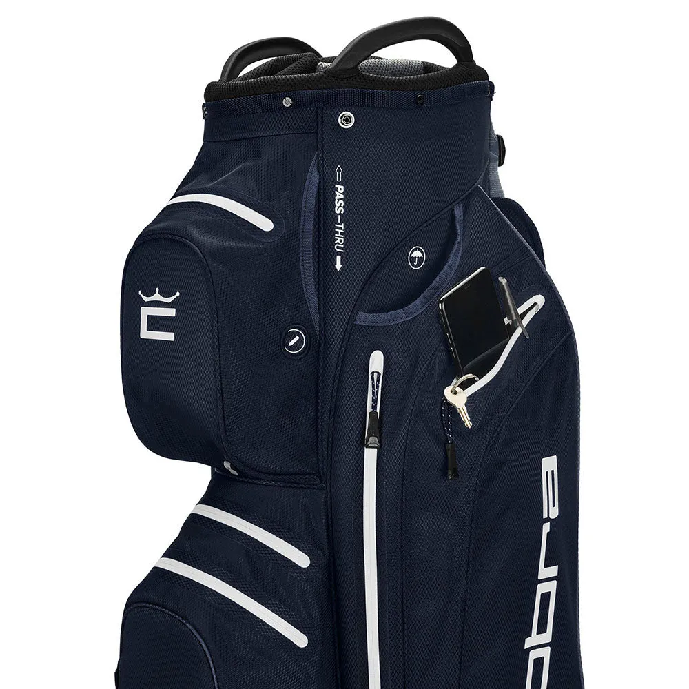 Cobra Ultradry Pro Waterproof Cart Bag - Navy Blazer/White, Low compression golf balls