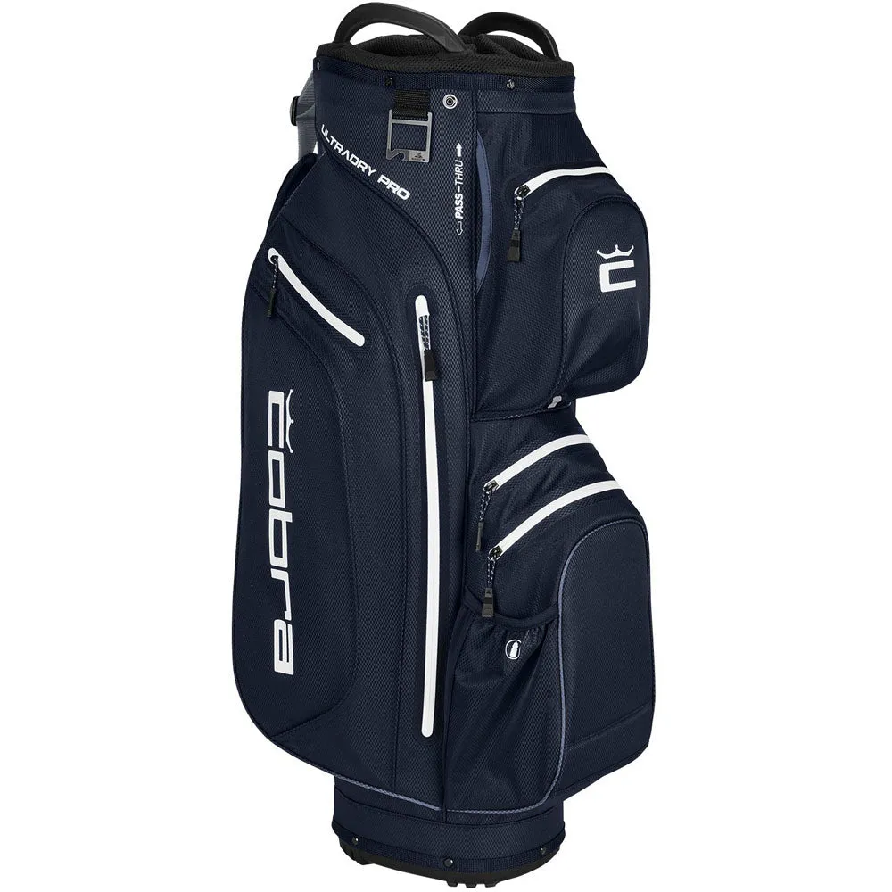 Cobra Ultradry Pro Waterproof Cart Bag - Navy Blazer/White, Golf posture corrector
