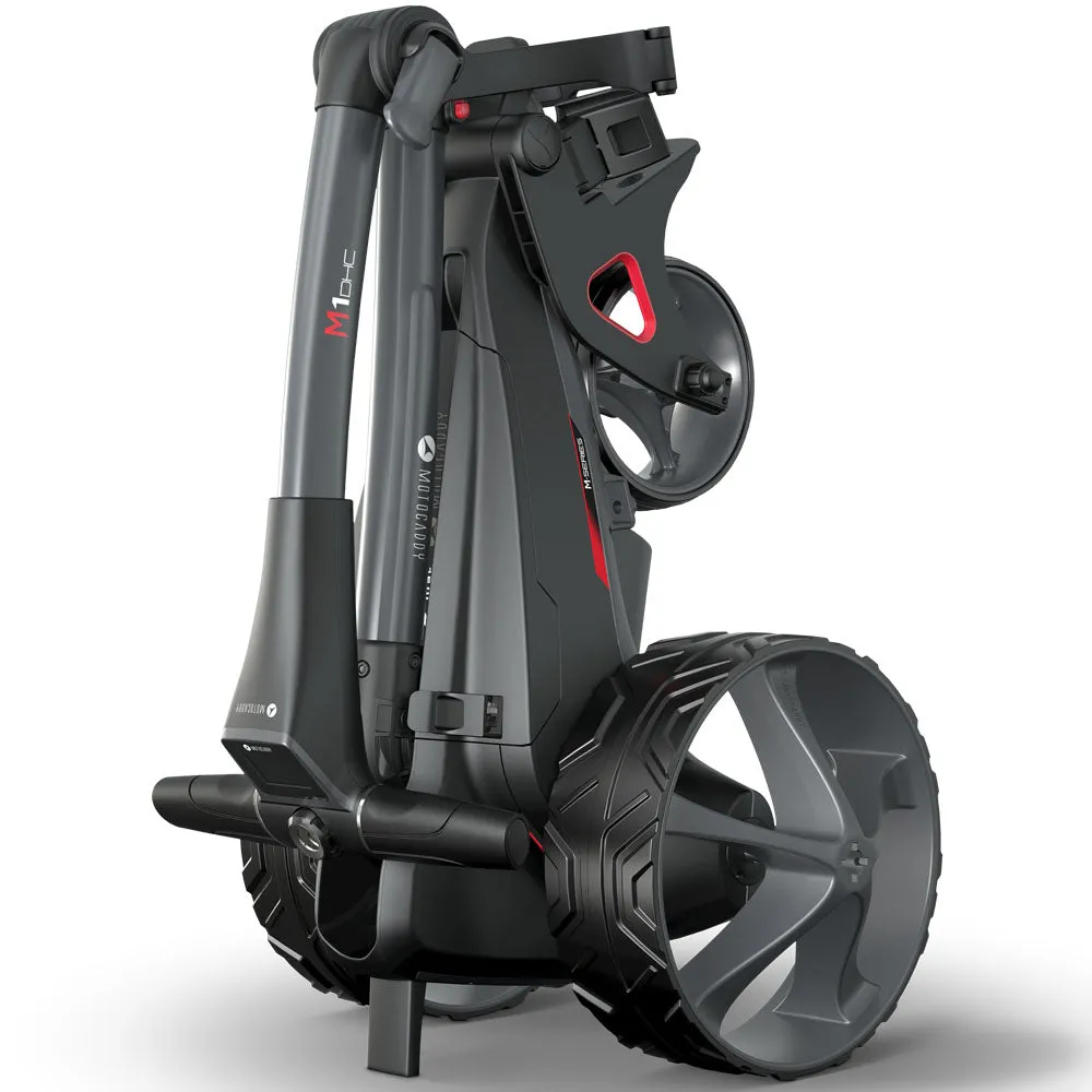 Motocaddy M1 DHC Electric Golf Trolley - Graphite, Best waterproof golf shoes for walking