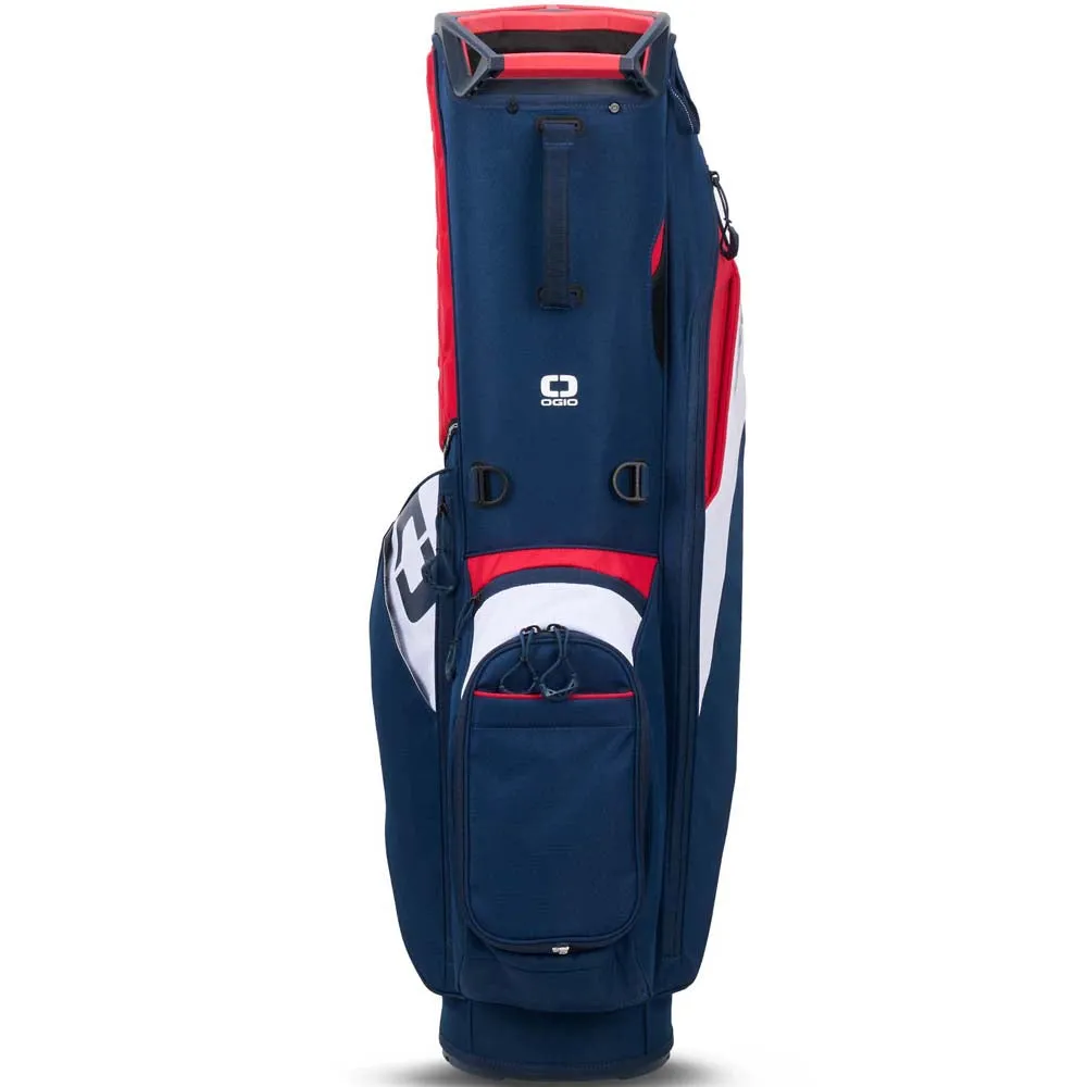 OGIO Fuse Stand Bag - Red/White/Blue, Golf push cart