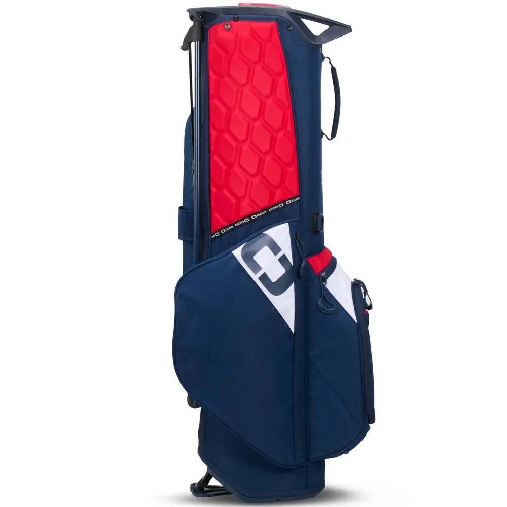 OGIO Fuse Stand Bag - Red/White/Blue, Team golf uniforms, Graphite golf shafts, Golf alignment sticks