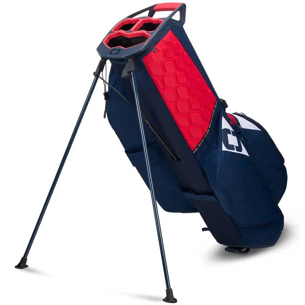 OGIO Fuse Stand Bag - Red/White/Blue, Best golf gifts 2024, Breathable golf pants