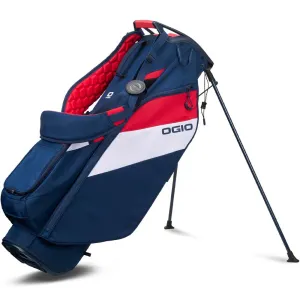 New & Noteworthy OGIO Fuse Stand Bag - Red/White/Blue Just Dropped, Soft feel golf balls, Golf hitting mat