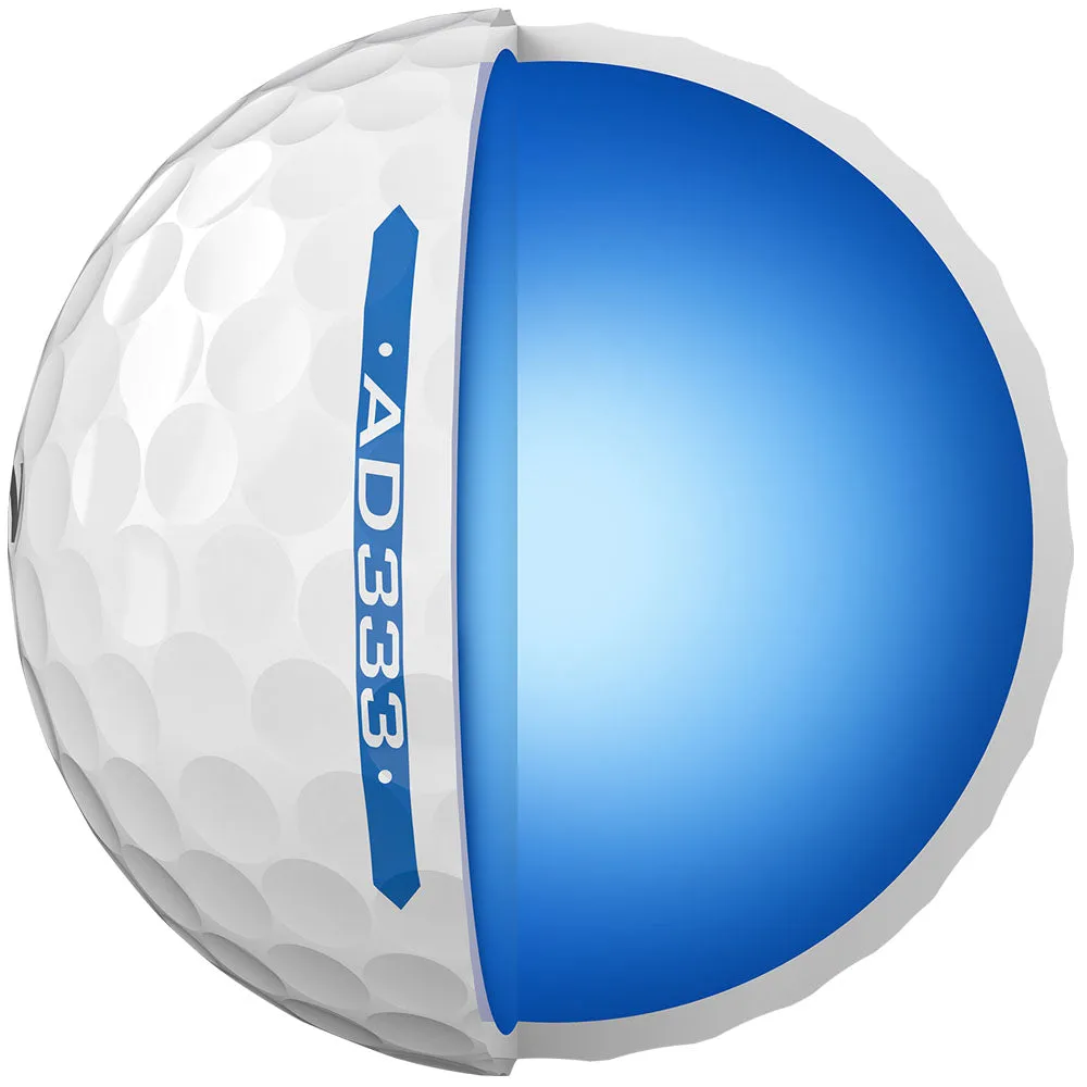 Srixon AD333 Golf Balls - White - 12 Pack, Waterproof golf bag cover