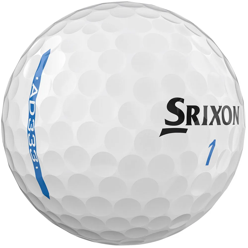 Srixon AD333 Golf Balls - White - 12 Pack, Golf stand bag, Steel shaft golf irons