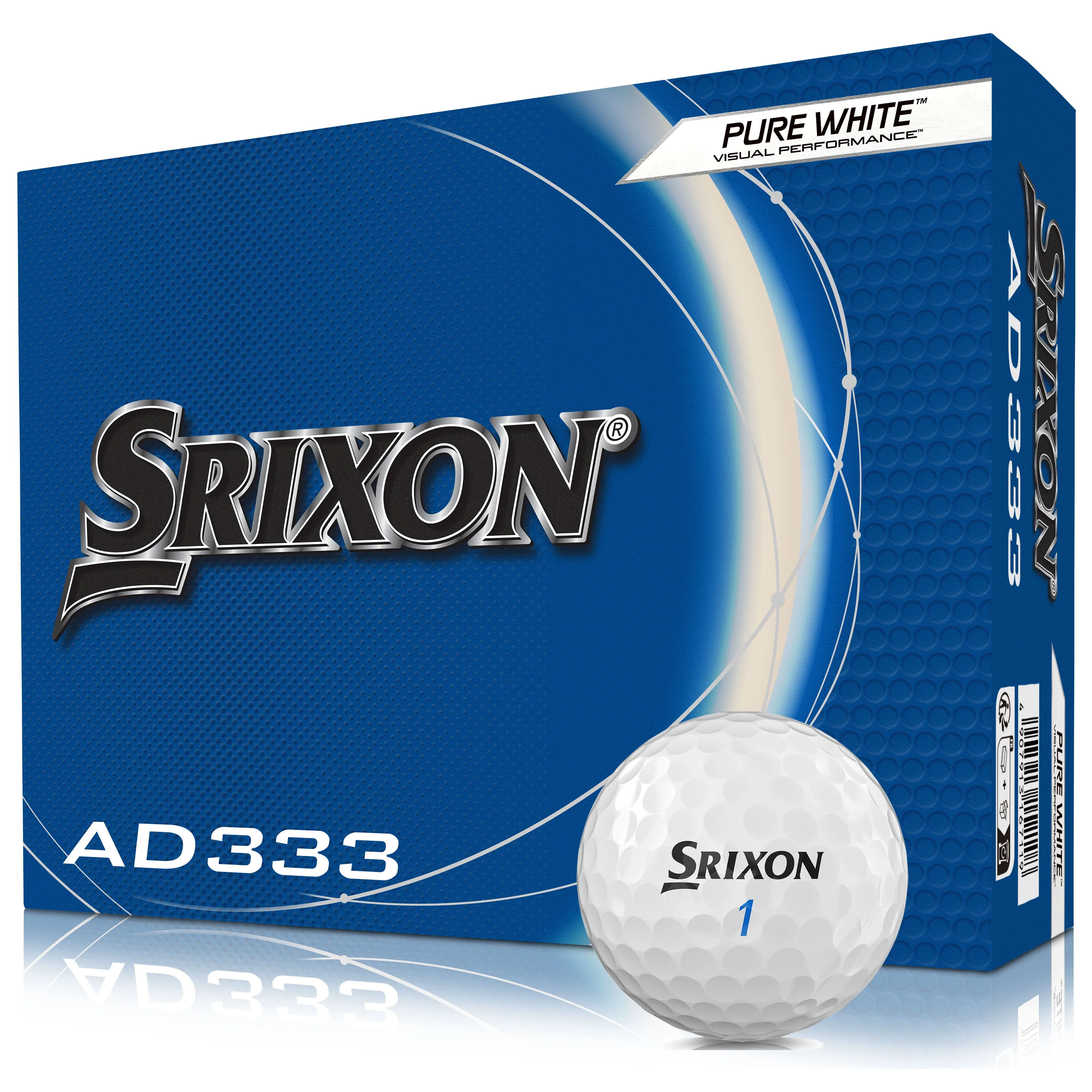 New & Noteworthy Srixon AD333 Golf Balls - White - 12 Pack Must Try, Golf push cart