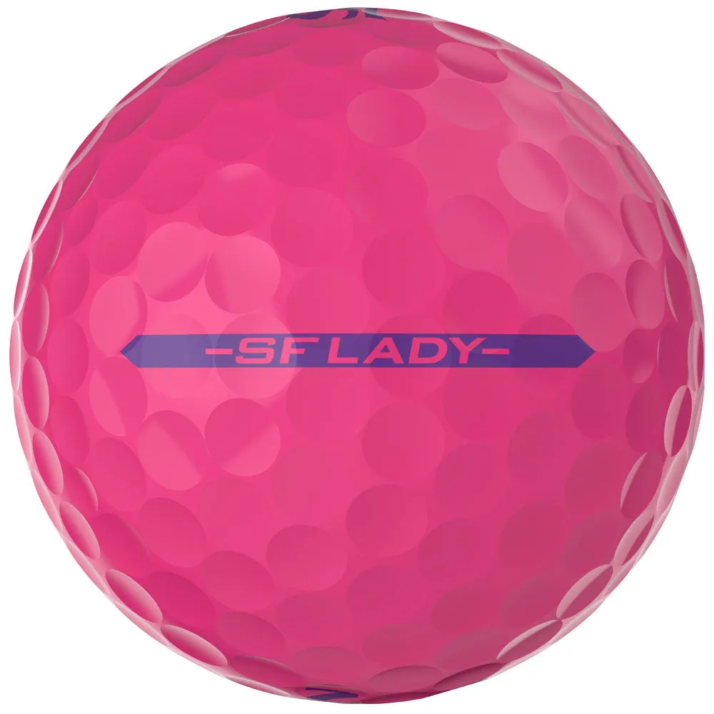 Srixon Soft Feel Ladies Golf Balls - Pink - 12 Pack, TaylorMade golf clubs, Golf simulator for home, Vegan golf shoes