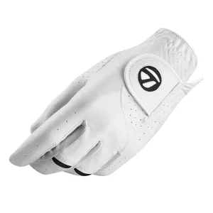 New & Noteworthy TaylorMade Ladies Stratus Tech Leather Golf Glove - White Only a Few Left, Summer golf sale, Golf gear for seniors, Men's golf polo shirts
