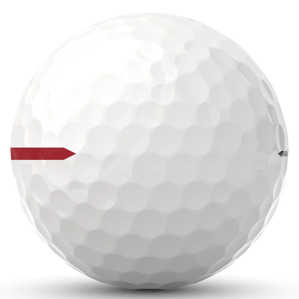 Titleist Pro V1x AIM Performance Alignment Golf Balls - Red - 12 Pack, Low compression golf balls, Golf belt with ball marker, Lightweight golf shoes