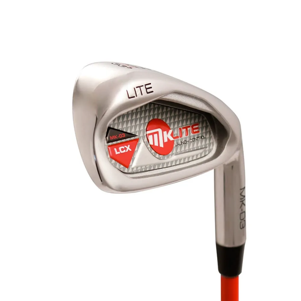 Mkids Junior Lite Half Set - Red (53 Inch Tall) (Ages 7-9), Golf club head covers