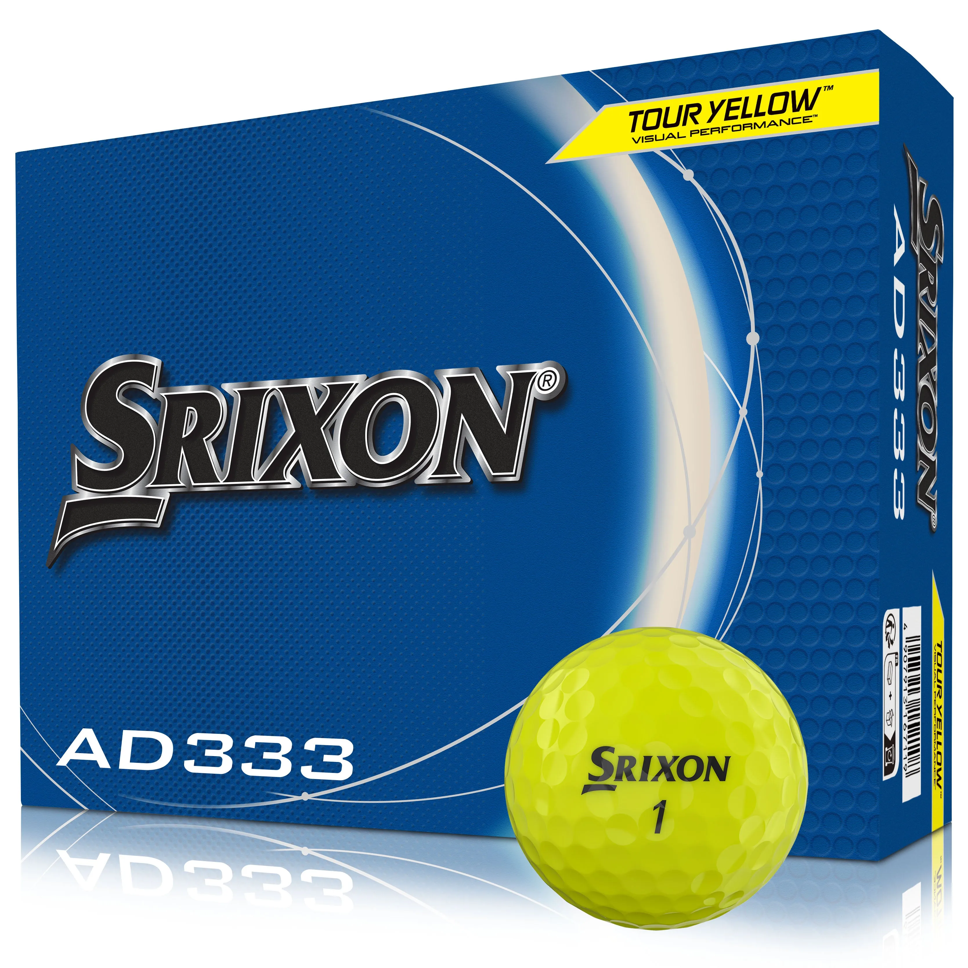 New Arrival Srixon AD333 Golf Balls - Yellow - 12 Pack Too Good to Miss, Golf accessories for beginners, Summer golf shoes, Clearance golf clubs