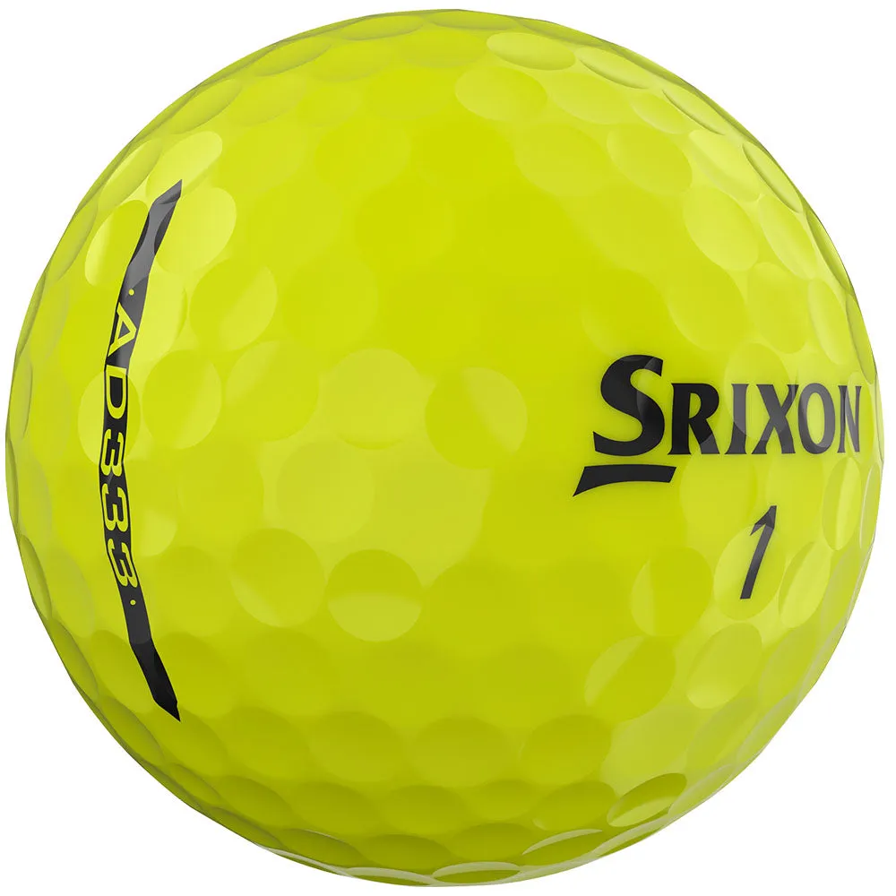 Srixon AD333 Golf Balls - Yellow - 12 Pack, Callaway Paradym irons, Left-handed golf putters
