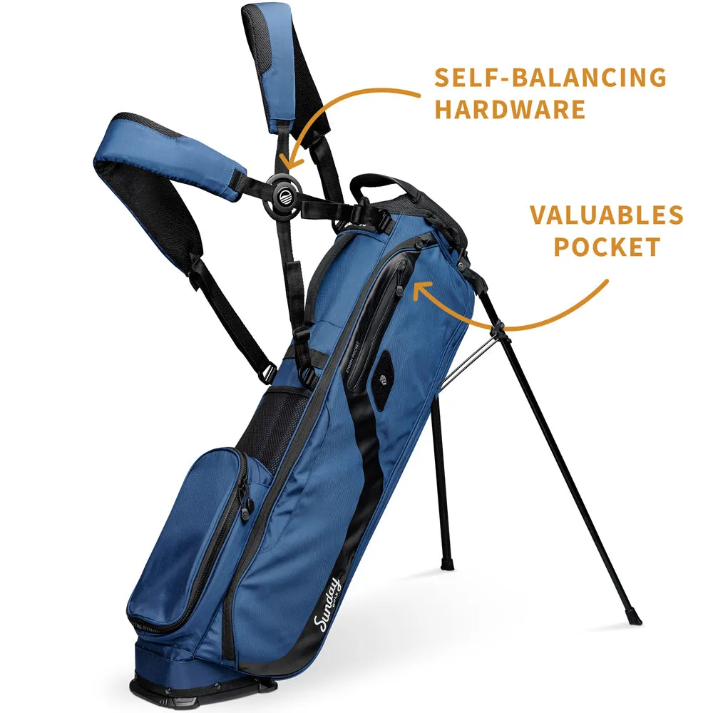 Sunday Golf El Camino Stand Bag - Cobalt Blue, Waterproof golf shoes
