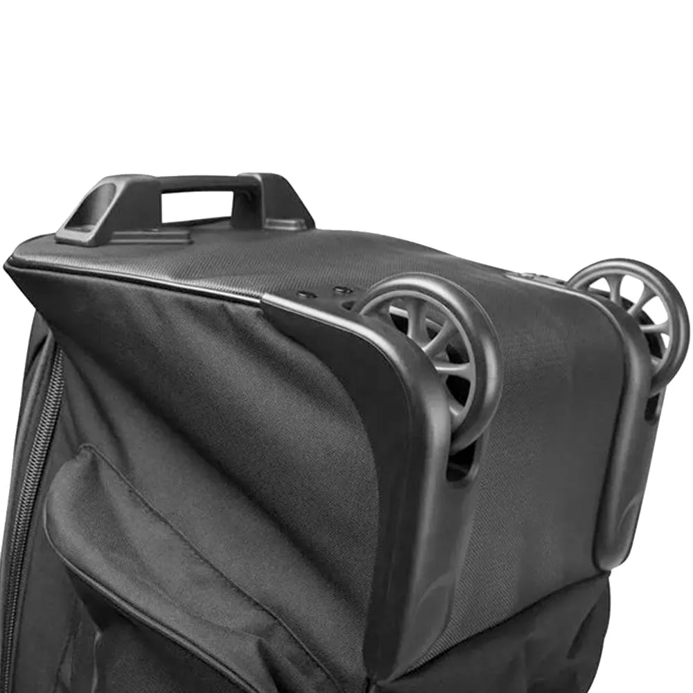 Bag Boy T-10 Hard Top Wheeled Travel Cover - Black/Charcoal, Golf training aid, Golf grip tape, Luxury golf accessories