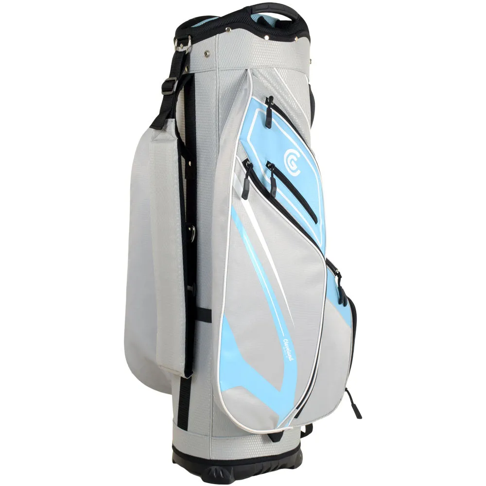 Cleveland Golf Friday 3 Cart Bag - Blue/Grey, Golf club travel bag hard case