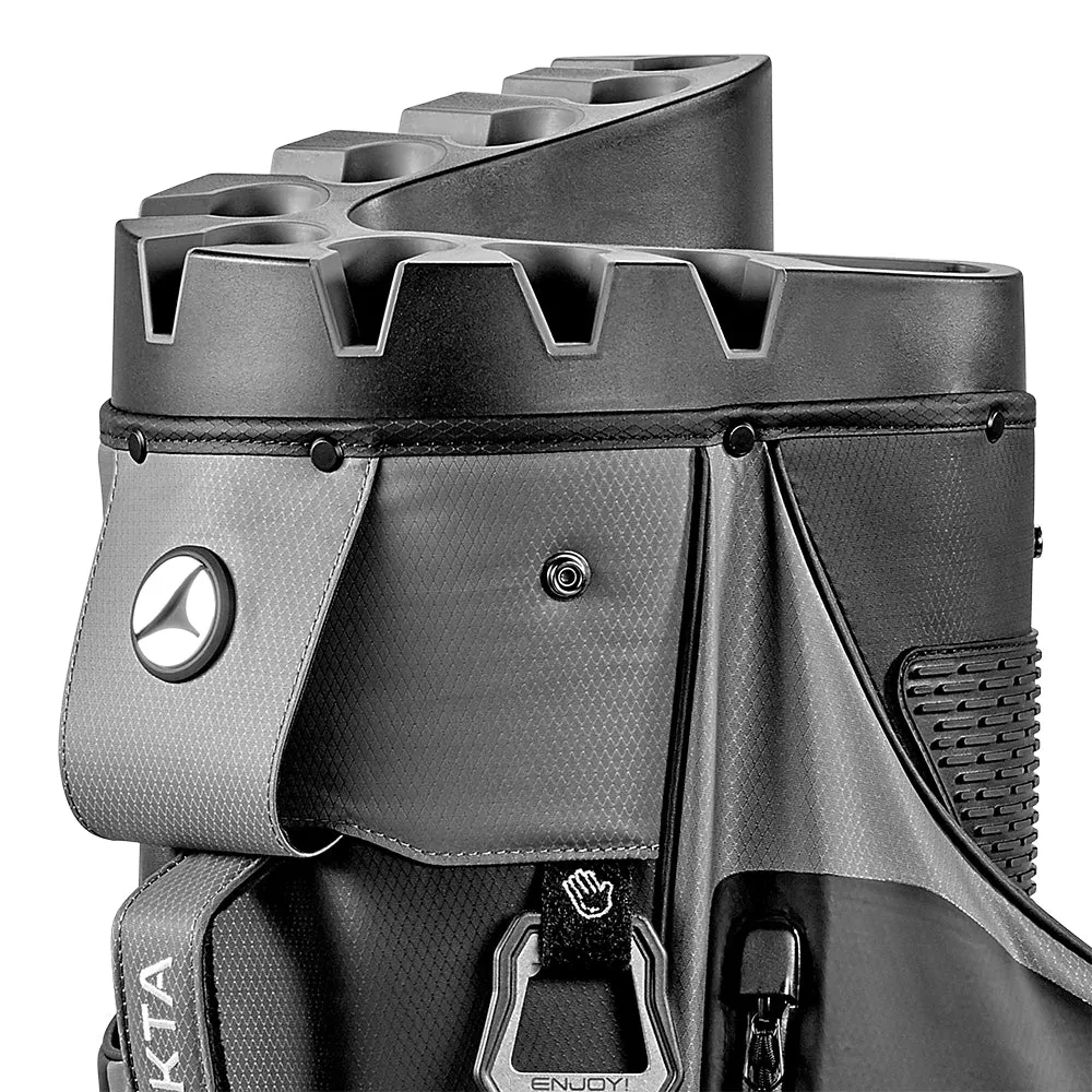 Motocaddy Protekta Cart Bag - Charcoal/Black, Forged vs cast irons, Black Friday golf deals, Golf club travel bag hard case