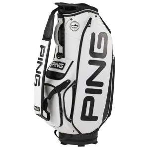 New Favorites Ping Tour Staff 243 Bag - White/Black Act Fast, Golf chipping net, Team golf uniforms