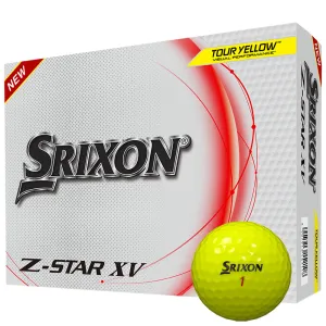 New Favorites Srixon Z-Star XV Golf Balls - Tour Yellow - 12 Pack Instant Classic, Spikeless golf shoes, Golf launch monitor