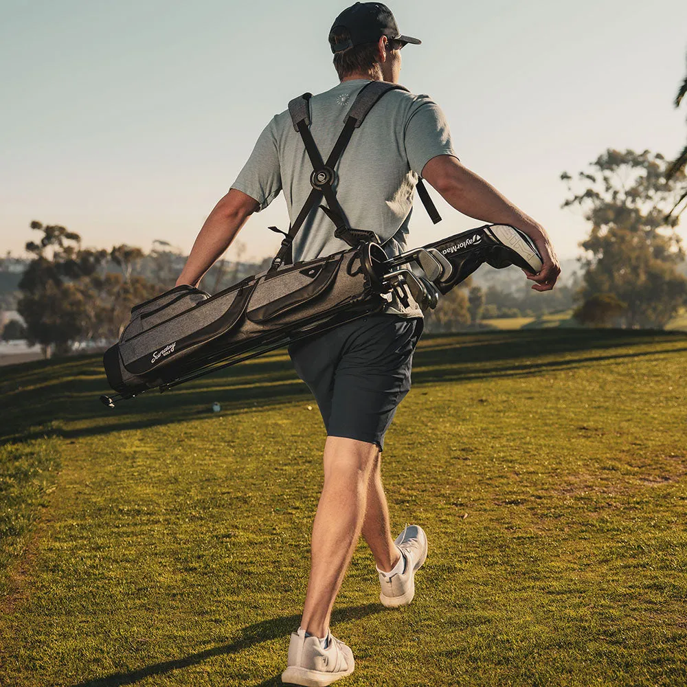 Sunday Golf Loma XL Pencil Stand Bag - Heather Grey, Golf tournament prizes, Golf club sets under $500