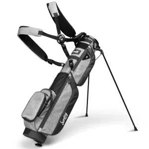 New Favorites Sunday Golf Loma XL Pencil Stand Bag - Heather Grey Power Up Your Day, Golf ball beer cooler