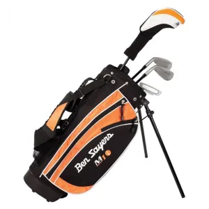 Newly Launched Ben Sayers M1i Junior 5-Piece Stand Bag Package Set - Orange Quick Buy, Custom golf head covers, Titleist Pro V1 golf balls