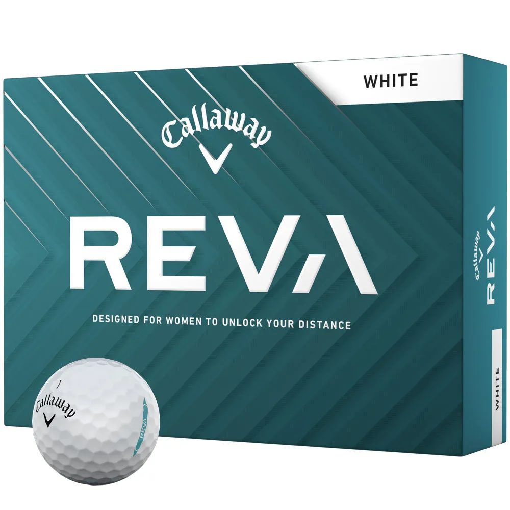 Newly Launched Callaway Reva Ladies Golf Balls - White - 12 Pack Worth the Hype, Golf resistance bands, Ladies golf clubs, Breathable golf pants