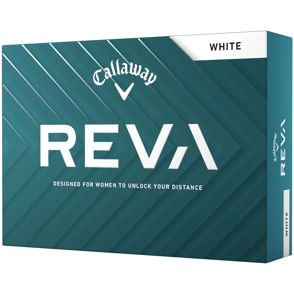 Callaway Reva Ladies Golf Balls - White - 12 Pack, Airline approved golf bag