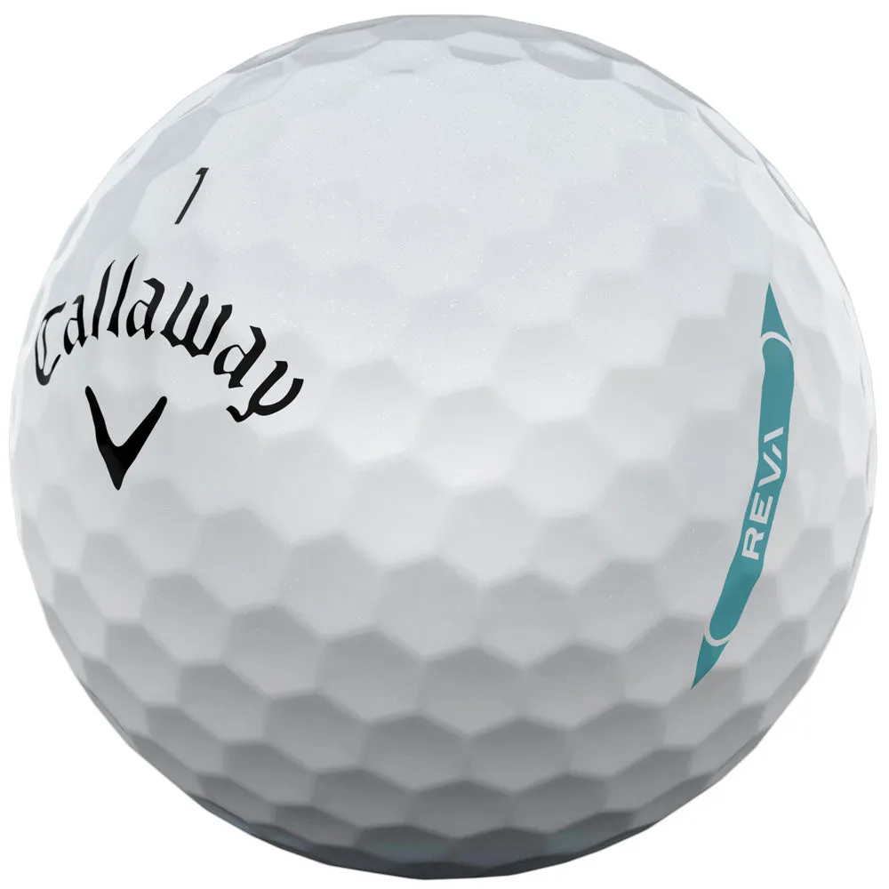 Callaway Reva Ladies Golf Balls - White - 12 Pack, Golf rule book 2024, Golf cart bag with 14 dividers, MOI golf club technology