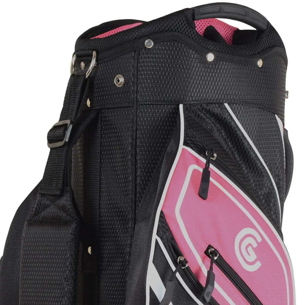Cleveland Golf Friday 3 Cart Bag - Pink/Black, Callaway Paradym irons, Golf putter for beginners
