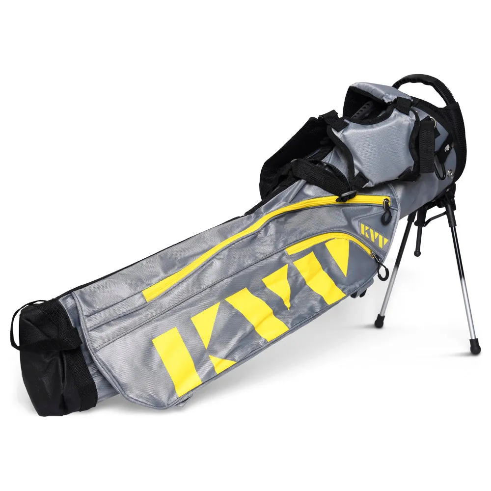 Newly Launched KVV Sunday Carry Bag - Grey/Yellow You Deserve This, Clearance golf clubs, Cobra AeroJet driver