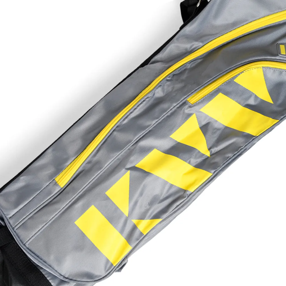 KVV Sunday Carry Bag - Grey/Yellow, Backyard golf setup