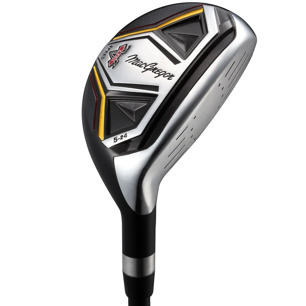MacGregor V-Foil Speed 11-Piece Stand Bag Package Set - Steel, Left-handed golf clubs