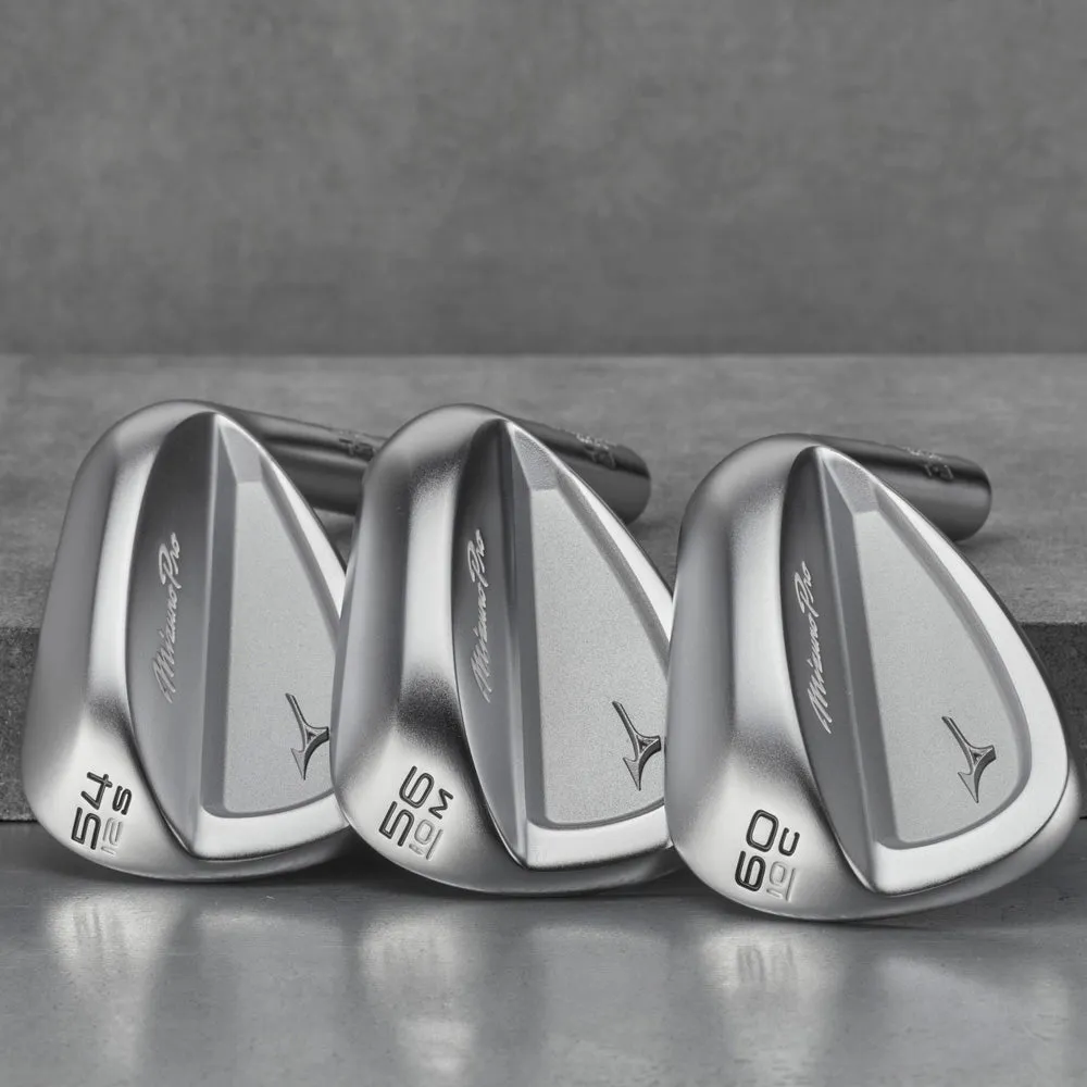 Mizuno Pro T-3 Wedge Soft White Satin Wedge - Graphite, Golf club fitting near me, Golf cleats replacement