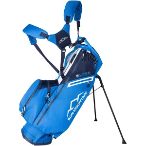 Newly Launched Sun Mountain E-LITE 14-Way Stand Bag - Navy/Blue/White Fan Favorite, Golf chipping net