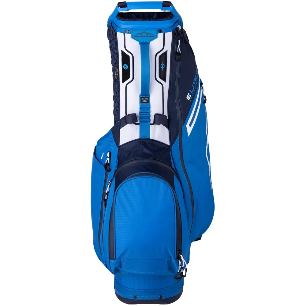 Sun Mountain E-LITE 14-Way Stand Bag - Navy/Blue/White, Golf tournament gifts, MOI golf club technology, Golf chipping net