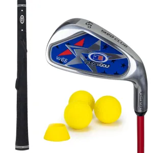Newly Launched U.S. Kids Golf RS3-39 Junior Yard Club with 3 Yard Balls and Tee (39-42" Golfer Height) Steal the Spotlight, Cobra AeroJet driver, Golf club loft adjustment, Solar powered golf cart