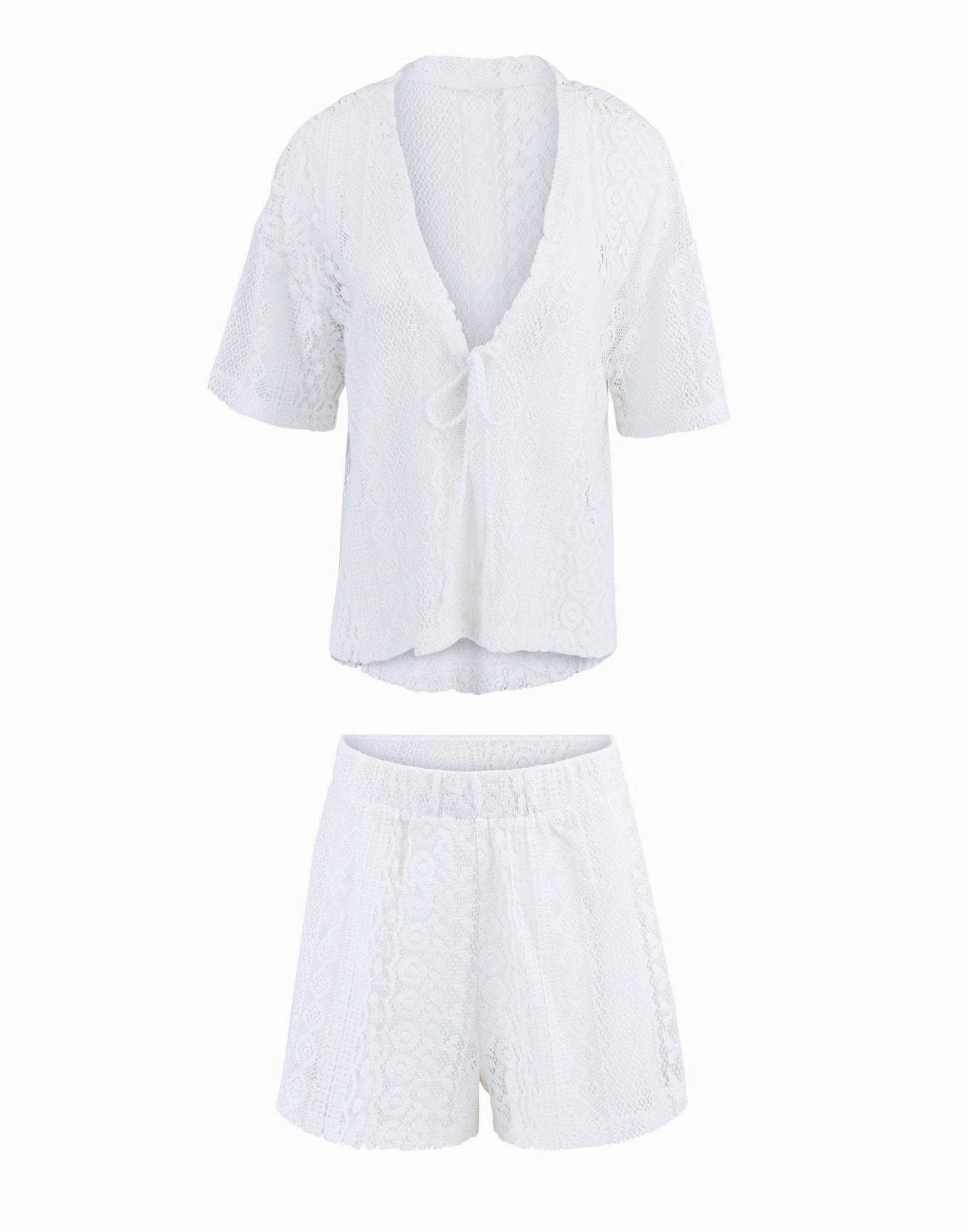Nika Women's Swimwear Two-piece Swim Cover-up Top