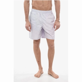 Objects IV Life Solid Color Nylon Swim Men's Shorts