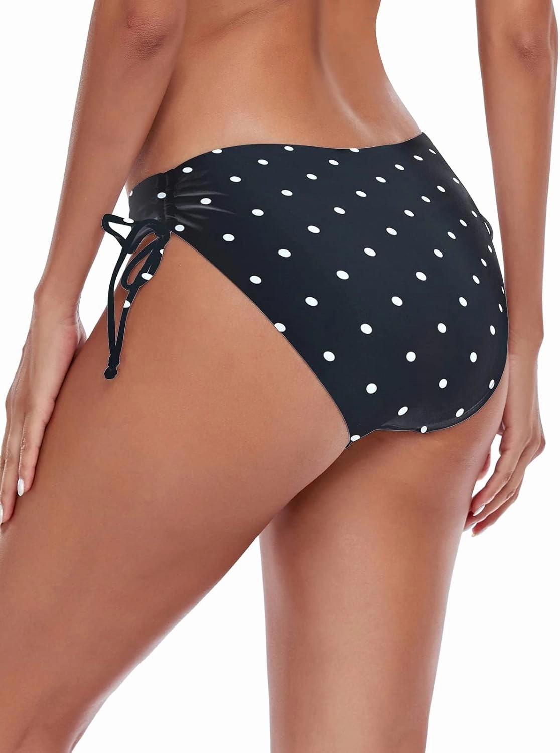Ocean Blues Women's Full Coverage Swim Bottom Tie Sides Bikini Bottom