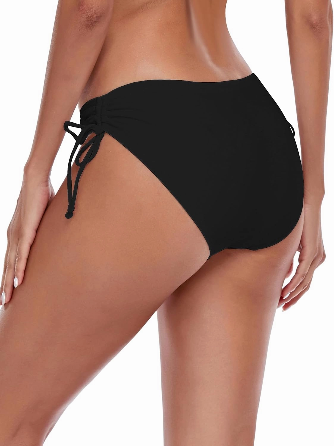 Ocean Blues Women's Full Coverage Swim Bottom Tie Sides Bikini Bottom