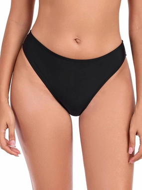 Ocean Blues Women's Low Waisted Bikini Bottom Full Coverage Swim Bottom