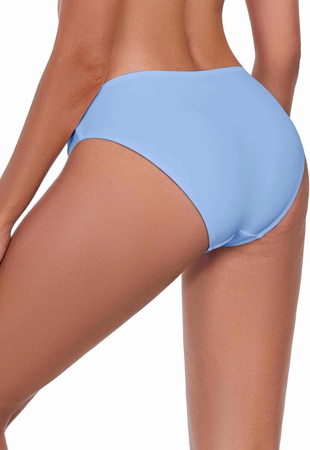 Ocean Blues Women's Low Waisted Bikini Bottom Full Coverage Swim Bottom