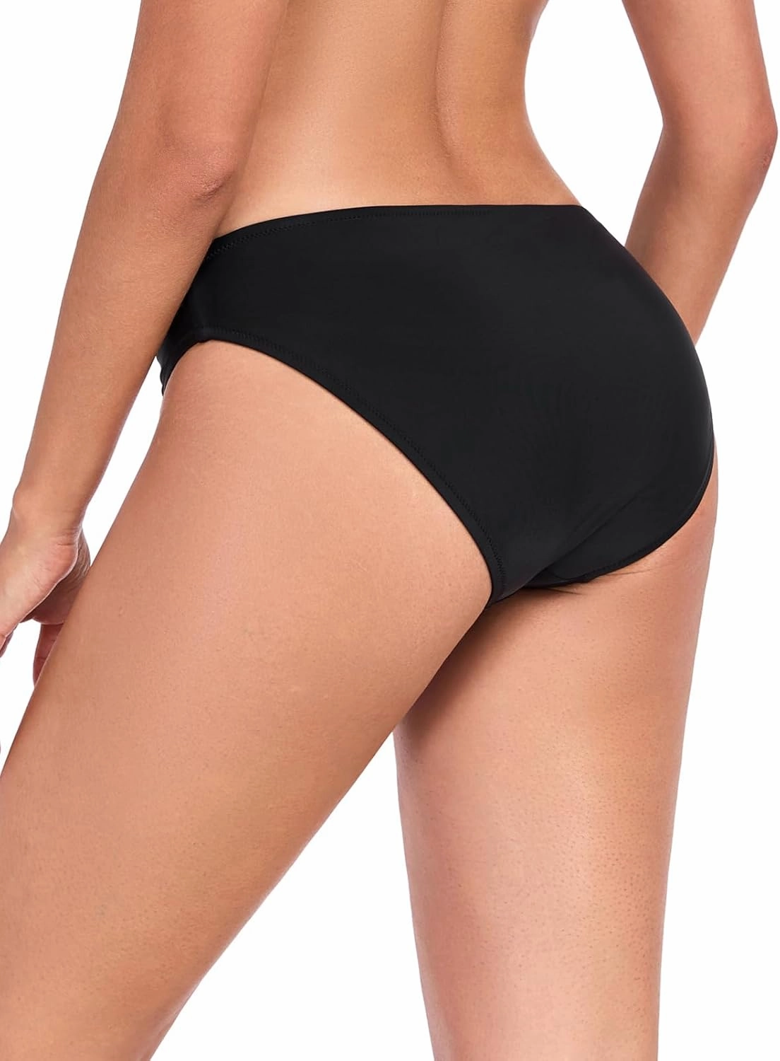 Ocean Blues Women's Low Waisted Bikini Bottom Full Coverage Swim Bottom