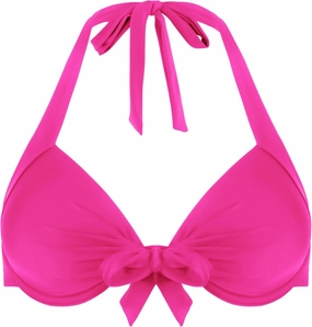 Ocean Blues Women's Push Up Bikini Top Halter Swimsuit Top