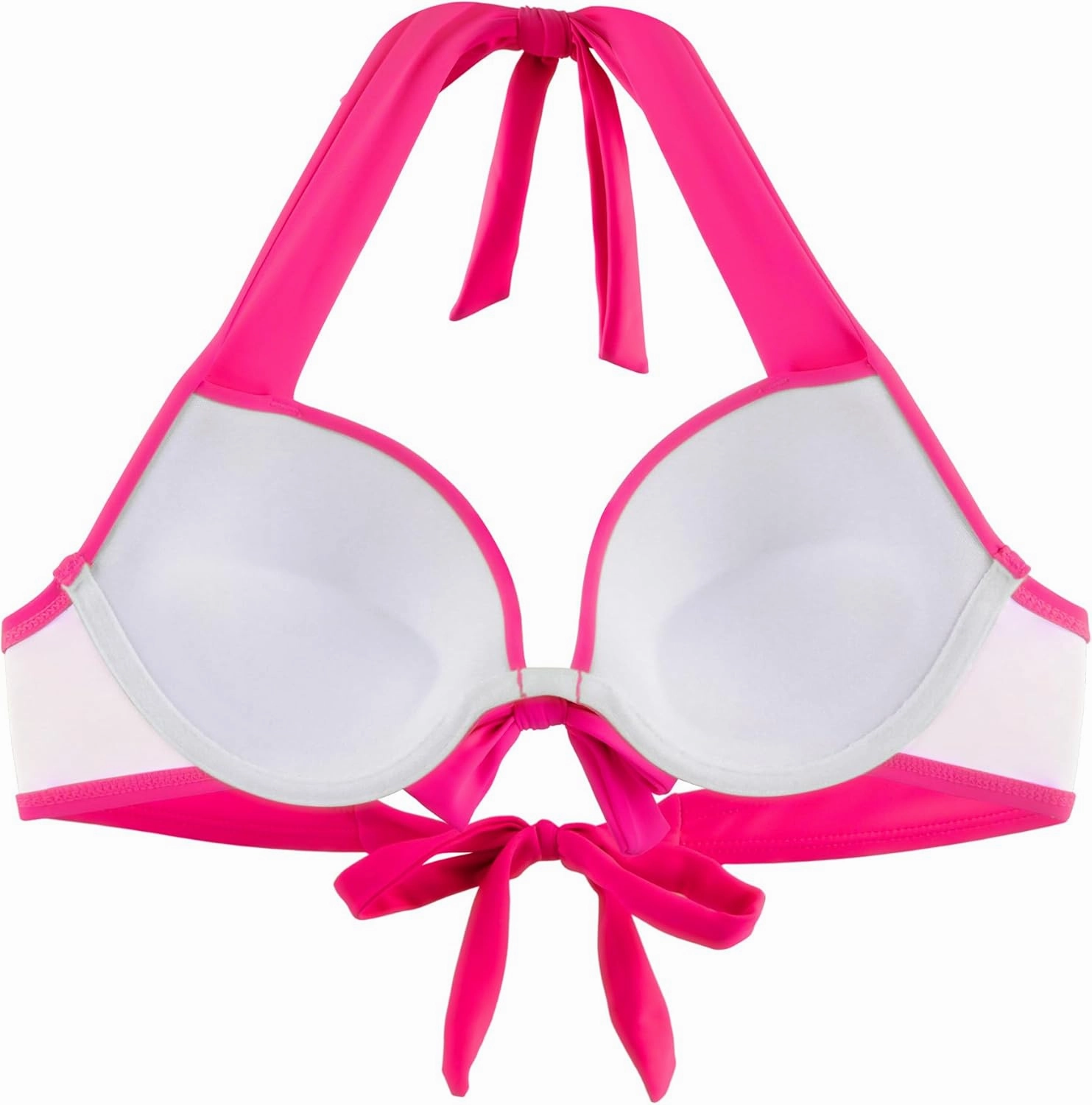 Ocean Blues Women's Push Up Bikini Top Halter Swimsuit Top