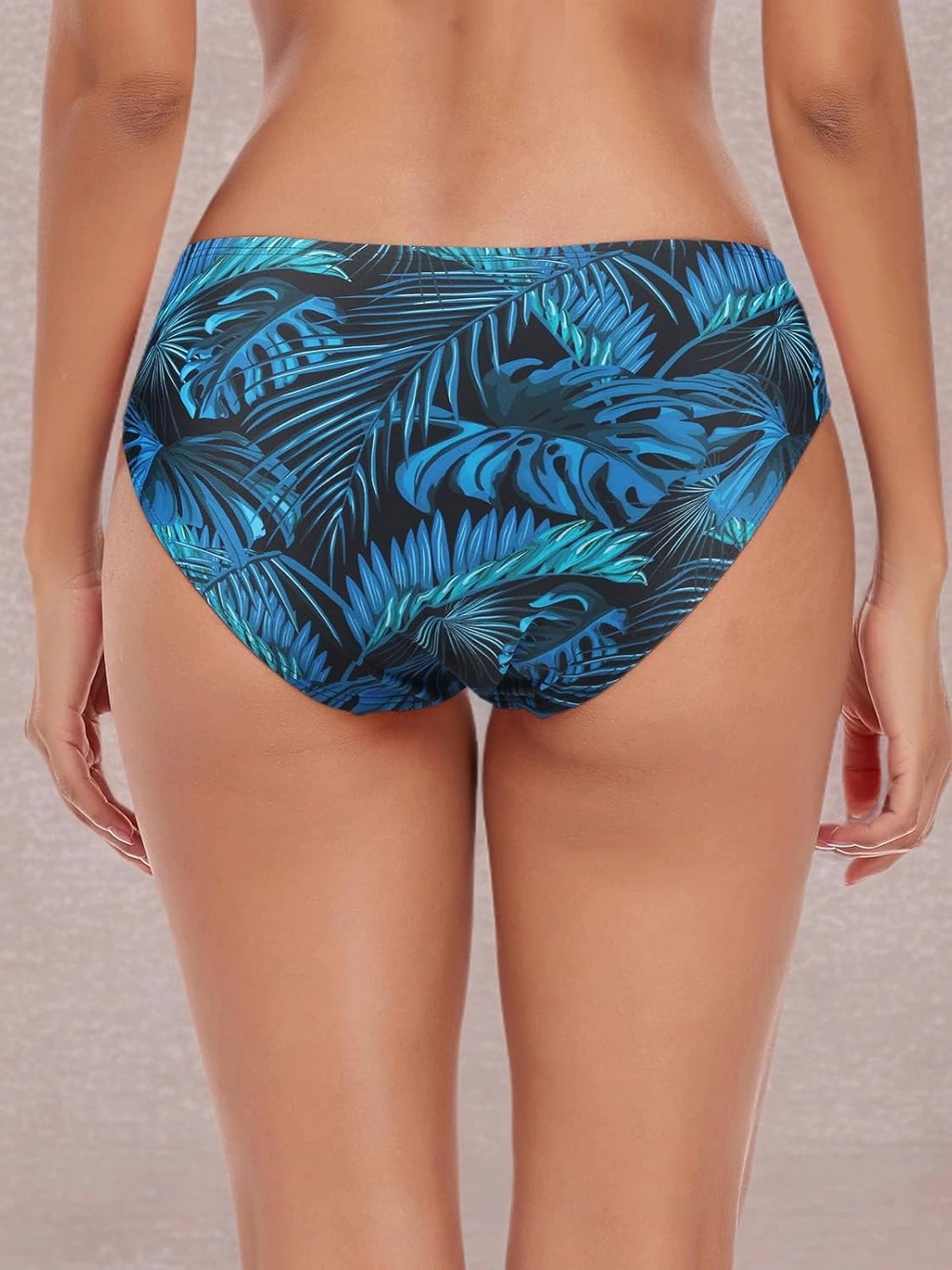 Ocean Blues Women's Strappy Bikini Bottom Full Coverage Swim Briefs